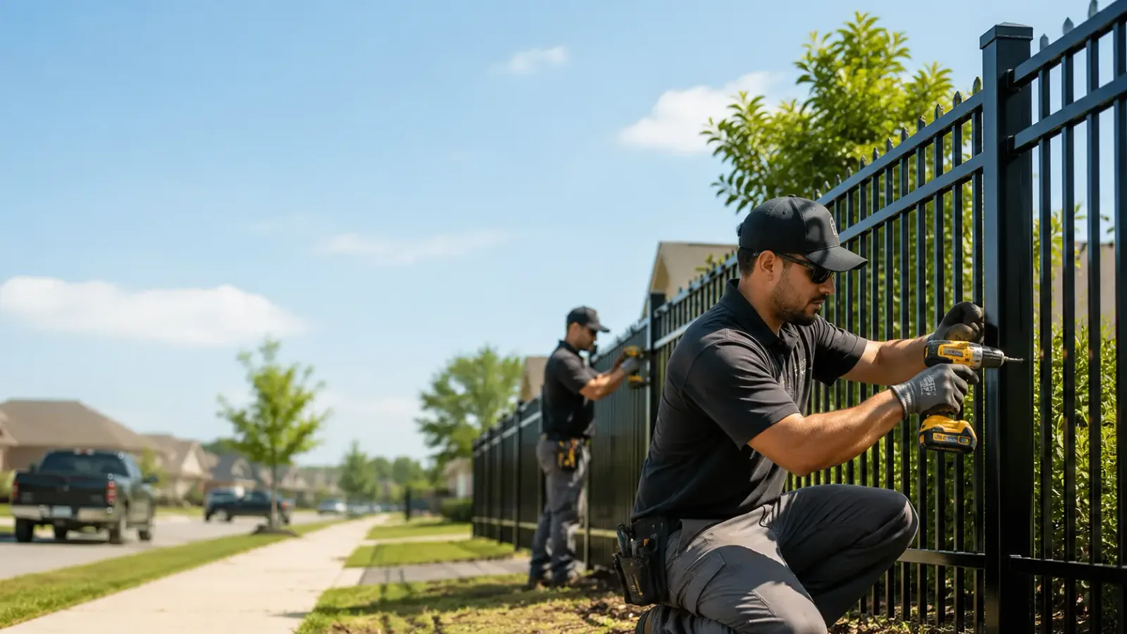 Metal Fence Installation in Cedar Hill, TX